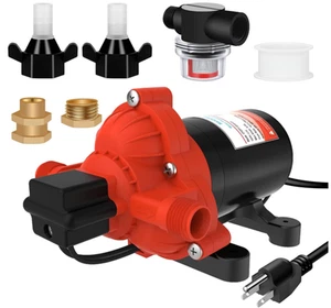 33-Series Water Pressure Pump - 115V AC, 4.0GPM, 50 PSI, Self Priming, Smart ... - Picture 1 of 7