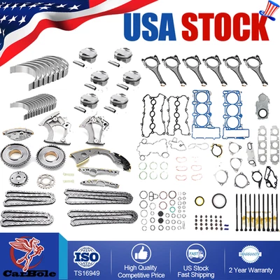 Engine Rebuild Timing Chain Kit For Volkswagen Audi A6 A7 A8 Q5 Q7 S4 S5 3.0L V6 - Image 1 of 4