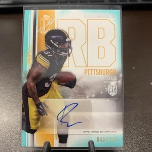 2024 Topps Signature Class DAIJUN EDWARDS Rookie Auto Teal /225 #RCA-DE Steelers - Bild 1 von 2