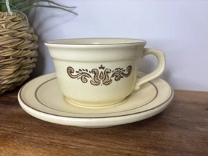 Pfaltzgraff Village Coffee or Tea Cup and Saucer - Made in the USA - Picture 1 of 9
