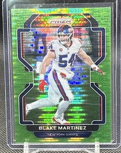 2021 Panini Prizm - Blake Martinez #234 Neon Green Pulsar Prizm - Picture 1 of 2