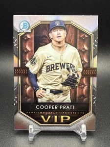 2025 Bowman Cooper Pratt Very Important Prospects Insert #VIP-15 - Picture 1 of 2