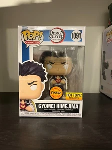 Funko Pop Gyomei Himejima 1091 Demon Slayer Anime CHASE Hot Topic Código de Barras - Imagen 1 de 6
