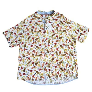 Camicia hawaiana Tommy Bahama Veracruz Cay fredda versata Tiki uomo XXXL nuova - Foto 1 di 14