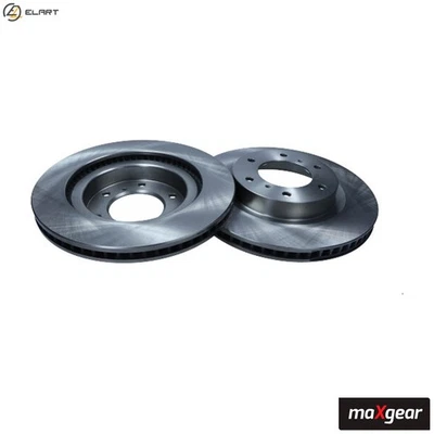 2x BRAKE DISC 19-2391 FOR MITSUBISHI PAJERO/IV/Van/CLASSIC 4M41 3.2L 4cyl 3.8L - Image 1 of 4