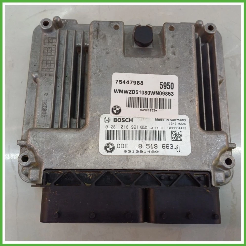 Centralina BOSCH 0281018991 MINI MINI Countryman R60 82kw 13618519663 - Immagine 1 di 4