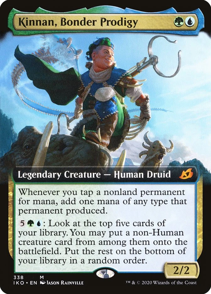 MTG Kinnan, Bonder Prodigy (338/434) Ikoria Lair of Behemoths NM - Image 1 of 1