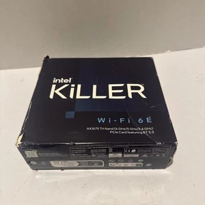 Scheda PCIe Intel Killer Wi-Fi 6E AX1675 - Foto 1 di 4
