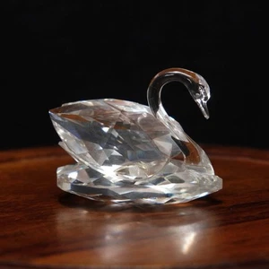 Swarovski Kristall Schwan Figur von Max Schreck 1980-1987 Retired, gestempelt GVC - Bild 1 von 10