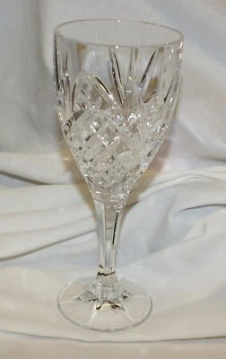 2 Godinger Dublin Shannon Collection Crystal Water Goblet Wine Glasses 7 5/8" - Image 1 of 3