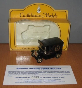 Lledo Days Gone Castlehouse DG6 SP6 Model T Ford Van Merionethshire Constabulary - Picture 1 of 3