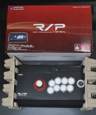 HORI RAP Real Arcade Pro. V3-SA for PS3 PlayStation3 Boxed Fighting Stick PS3-65 - Image 1 of 4