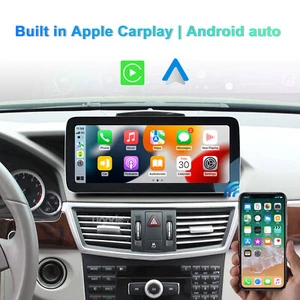 10.25" Carplay Screen For Mercedes E Class W212 S212 NTG4.0 Android 13 Autoradio - Bild 1 von 8