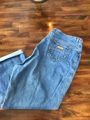 Мужские джинсы Gitano размер 40x30 с необработанным подолом синие джинсовые сужающиеся штанины - Изображение 1 из 4