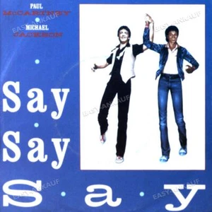 Paul McCartney & Michael Jackson - Say Say Say Europe 7in 1983 (VG+/VG) . - Picture 1 of 1