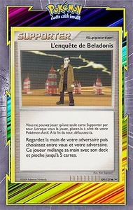 L'enquête de Beladonis - Platine - 109/127 - Carte Pokemon Française - Picture 1 of 1