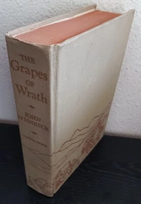 1939 The Grapes of Wrath by John Steinbeck The Viking Press HC No Jacket Foto 1 de 4