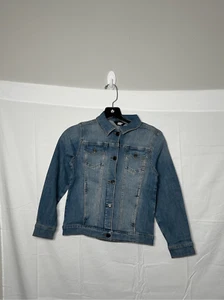 Lands end Jean jacket size 8 C34-15 - Picture 1 of 3