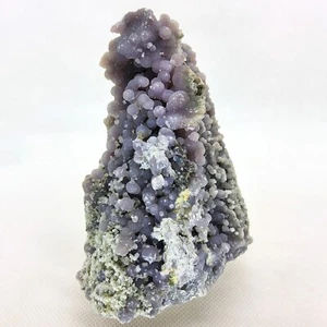 Traubenachat, 3/4 Pfund, Quarz, botryoidal, Probe, Display, lila, #R-3941 - Bild 1 von 11