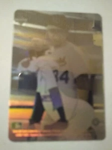 1991 Nolan Ryan Upper Deck Looney Tunes tarjeta de béisbol Sylvester Texas Rangers - Imagen 1 de 2