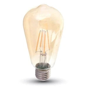 LED Leuchtbirne E27 6W Edison 2200K Vintage Amber Retro - Bild 1 von 1