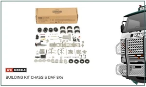 Modelli WSI | 10-1023 Telaio DAF 8x4 ""Kit telaio"" codice scala 1:50 3? - Foto 1 di 1