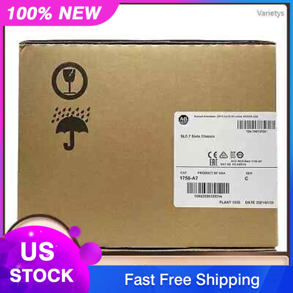 1756-A7 Allen-Bradley SER C ControlLogix 7 Slots Chassis New  2023 us free tax - Image 1 of 1