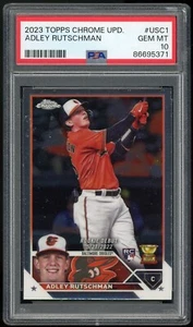 Actualización Topps Chrome 2023 #USC1 Adley Rutschman novato PSA 10 - Imagen 1 de 2