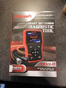iCarsoft HD V3.0 Schwerlast Diesel LKW Diagnosescanner Werkzeug Codeleser - Bild 1 von 5