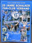 FC Schalke 04 Buch 25 Jahre Schalker Fan-Club Verband Youll Never Walk Alone