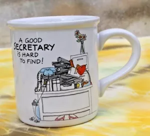 Una buena secretaria es difícil de encontrar, taza de té de café ¡ENVÍO GRATUITO! - Imagen 1 de 5