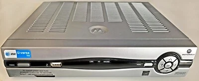 U-Verse TV Receiver AT&T, Motorola VIP1200 w/Remote & Power Cable - Used - Image 1 of 4