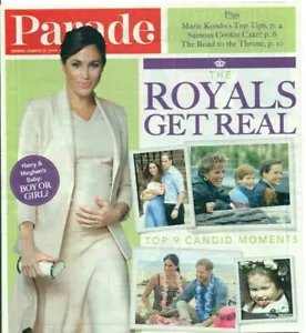 PARADE- 2019-THE ROYALS- HARRY & MEGHAN'S BABY + PRINCESS DIANA + WILLIAM & KATE - Picture 1 of 1