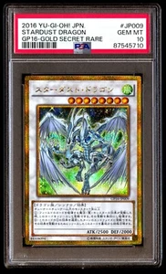 PSA 10 Gem Mint Stardust Dragon GP16-JP009 Gold Secret Gold Pack 2016 Japanese - Picture 1 of 2