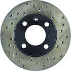 Disc Brake Rotor-Sport Cross-Drilled and Slotted Stoptech 127.33012L Volkswagen Pointer