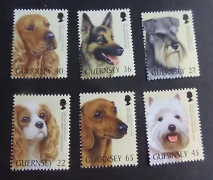 Guernsey 2001 Cent Guernsey Dog Club spaniel SG895/8 UM MNH unmounted mint - Imagen 1 de 1