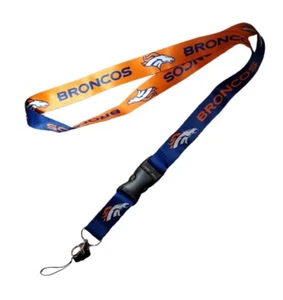 Denver Broncos WinCraft NFL Lanyard unisex-adult ID Tag Licensed Athletic Wear - Picture 1 of 1