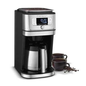Cuisinart DGB-850FR 10 Cup Grind & Brew Coffeemaker Silver Certified Refurbished - Picture 1 of 9