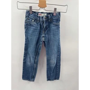 NWT Levi's 511 Skinny Blue Denim 5-Pocket Button Fly Childrens Jeans Size 7 - Picture 1 of 8