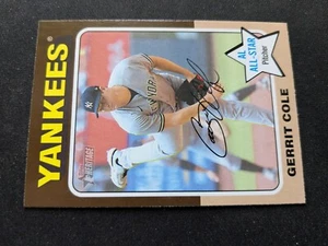 2024 Topps Heritage Baseball Card # 331 Gerrit Cole, New York Yankees (NM) - Picture 1 of 3