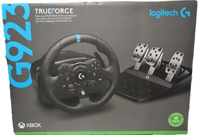 Logitech G923 Racing Wheel for Xbox Series X/S/One/PC Trueforce - Image 1 of 4
