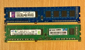 KINGSTON & SAMSUNG 6GB (4GB + 2GB) DDR3 1600MHz PC3-12800/10600 RAM MEMORY - Picture 1 of 5