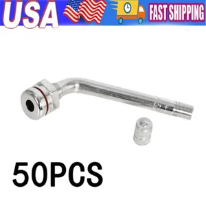 50 Kits New TR545D Truck Tire Valve Stems for New 22.5 & 24.5 Alcoa Aluminum - Picture 1 of 7