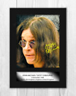Ozzy Osbourne 1 A4 Signed Mounted Photograph Poster Choice Of Frame