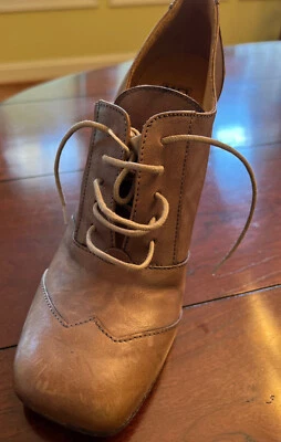 Zapatos de cuero MOMA con cordones talla 10 (US), (Etiqueta:40 EU) gris punta cuadrada  Foto 1 de 4