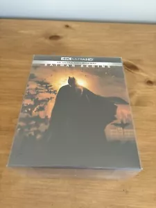 Batman Begins One Click Steelbook Boxset 4K UHD Blu-ray Manta Lab Collectong - Picture 1 of 10