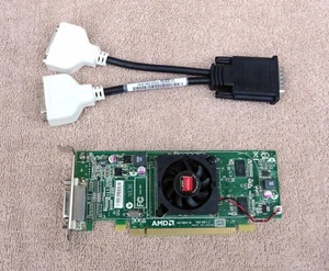 Dell AMD Radeon HD 6350 512MB Video Card DMS-59 Low Profile w/ Cable 1CX3M - Picture 1 of 1