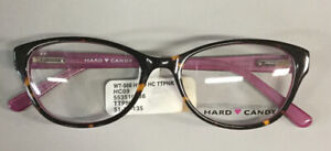 Hard Candy Womens Glasses, HC09 Tortoise Pink 51-16-135 - B4