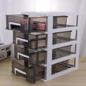 Schubladen Aufbewahrungsbox Büro Vierschicht Schrank Schränke mit Schubladen - Bild 1 von 12