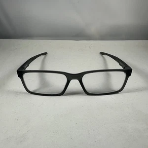 Oakley Brille Overhead Herren Satin Grau Smoke Vollrand Kunststoffbrille Gestell - Bild 1 von 10